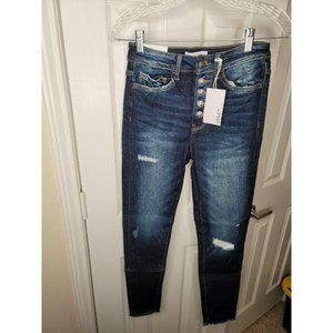 NEW! Vervet Amberlin High Waist Distressed Skinny